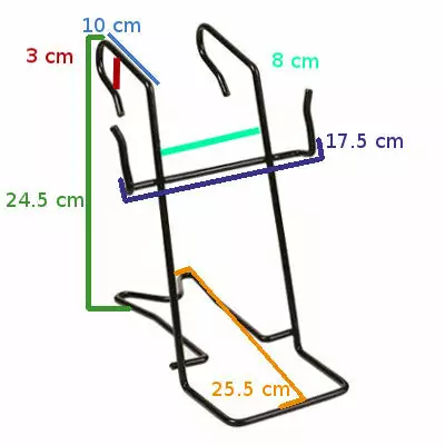 Oxford Panier Avant Vélo Avec Fixation Crochet 7 Oxford Panier Avant Vélo Avec Fixation Crochet – Image 5