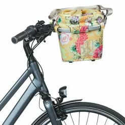 Panier Guidon Jaune 15L Compatible Klickfix Bloom CarryAll Basil -Promos REMORQUES VÉLO Magasin panier guidon jaune 15l compatible klickfix bloom carryall basil full 5