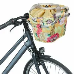 Panier Guidon Jaune 15L Compatible Klickfix Bloom CarryAll Basil -Promos REMORQUES VÉLO Magasin panier guidon jaune 15l compatible klickfix bloom carryall basil full 6