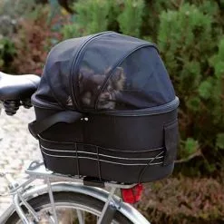 Promos REMORQUES VÉLO Magasin -Promos REMORQUES VÉLO Magasin panier pour chien sur porte bagage de velo trixie full 2