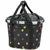 Panier Sur Guidon BikeBasket Dots Reisenthel & Klickfix 1 Panier Sur Guidon BikeBasket Dots Reisenthel & Klickfix -Promos REMORQUES VÉLO Magasin panier sur guidon bikebasket dots reisenthel klickfix full