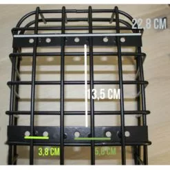 Panier Vélo Arrière Aluminium Fixe Cento Noir Mat Basil -Promos REMORQUES VÉLO Magasin panier velo arriere aluminium fixe cento noir mat basil full 6