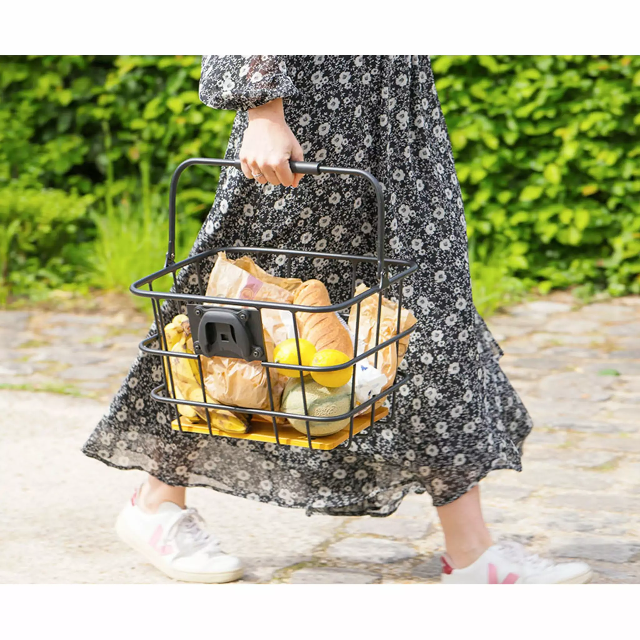 Panier Avant Pour Vélo Avec Socle En Bois Z Front Zefal 5 Panier Avant Pour Vélo Avec Socle En Bois Z Front Zefal – Image 3