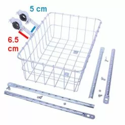 Panier Vélo Avant Fixe Classique Medium Wald -Promos REMORQUES VÉLO Magasin panier velo avant fixe classique medium wald full 6