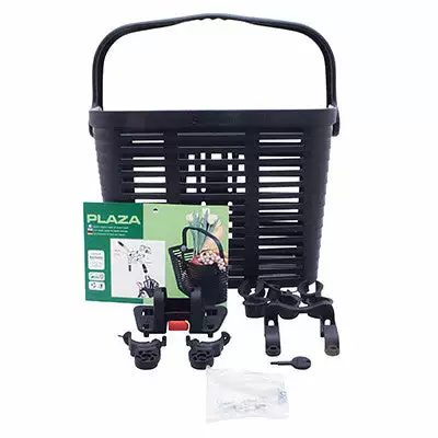 Bellelli Panier Vélo Avant Noir Inoxydable Sur Guidon 4 Bellelli Panier Vélo Avant Noir Inoxydable Sur Guidon – Image 2