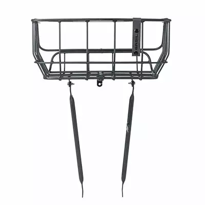 Panier Vélo Avant Noir Mat En Aluminium 25L Portland Basil 4 Panier Vélo Avant Noir Mat En Aluminium 25L Portland Basil – Image 2