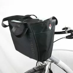 Panier Vélo Avant Souple Shopper DMTS E-bike Hapo-G 9 Panier Vélo Avant Souple Shopper DMTS E-bike Hapo-G -Promos REMORQUES VÉLO Magasin panier velo avant shopping fixation dmts 7