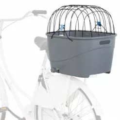 Panier Vélo Chien Amovible Avec Cage Sur Porte-bagages Trixie