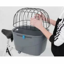 Panier Vélo Chien Amovible Avec Cage Sur Porte-bagages Trixie 11 Panier Vélo Chien Amovible Avec Cage Sur Porte-bagages Trixie -Promos REMORQUES VÉLO Magasin panier velo chien amovible avec cage sur porte bagages trixie full 4