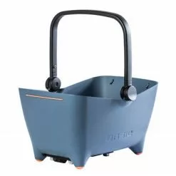 Promos REMORQUES VÉLO Magasin 24 Panier Vélo Pour Chien Bleu Tendance Basil Buddy