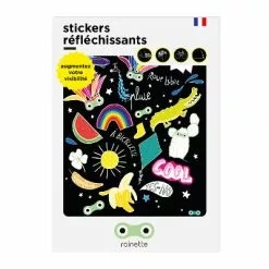 Planche De Stickers Réfléchissants Grand Format Rainette 16 Planche De Stickers Réfléchissants Grand Format Rainette -Promos REMORQUES VÉLO Magasin planche de stickers reflechissants grand format rainette peps full
