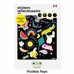 Planche De Stickers Réfléchissants Grand Format Rainette 12 Planche De Stickers Réfléchissants Grand Format Rainette -Promos REMORQUES VÉLO Magasin planche de stickers reflechissants grand format rainette full 3