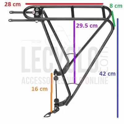 Porte-bagage Arrière De Vélo 28 Pouces TUBUS - DISCO 5 Porte-bagage Arrière De Vélo 28 Pouces TUBUS - DISCO – Image 3