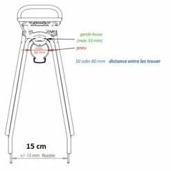 Porte Bagage Arrière Pour Vélo Avec Fixation Racktime Tourit 7 Porte Bagage Arrière Pour Vélo Avec Fixation Racktime Tourit -Promos REMORQUES VÉLO Magasin porte bagage arriere pour velo avec fixation racktime tourit full 3