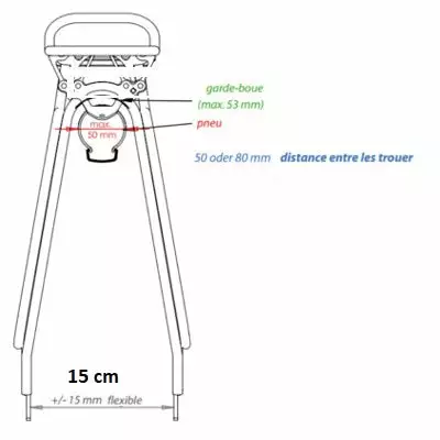 Porte Bagage Arrière Pour Vélo Avec Fixation Racktime Tourit 5 Porte Bagage Arrière Pour Vélo Avec Fixation Racktime Tourit – Image 3