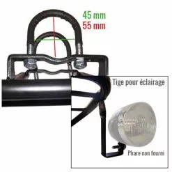 Porte Bagage De Vélo Avant Large Steco -Promos REMORQUES VÉLO Magasin porte bagage de velo avant large steco full 5