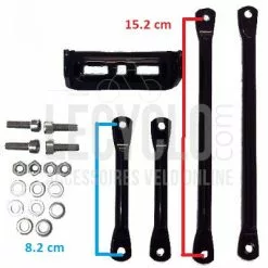 Porte Bagage Noir Charge 35 Kg Vélo Steco 8 Porte Bagage Noir Charge 35 Kg Vélo Steco -Promos REMORQUES VÉLO Magasin porte bagage noir charge 35 kg velo steco full 4