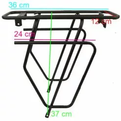 Porte-bagages Arrière Jusqu'à 25 Kg Tublic Slim Steco 7 Porte-bagages Arrière Jusqu'à 25 Kg Tublic Slim Steco -Promos REMORQUES VÉLO Magasin porte bagages arriere jusqu a 25 kg tublic slim steco full 3