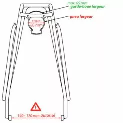 Porte-bagages Arrière Vélo De 26 à 29 Pouces TUBUS Logo Classic -Promos REMORQUES VÉLO Magasin porte bagages arriere velo de 26 a 29 pouces tubus logo classic full 3