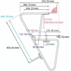 Porte Bagages Avant Grand Expedition Low Et High Rider Tubus -Promos REMORQUES VÉLO Magasin porte bagages avant grand expedition low et high rider tubus full 4