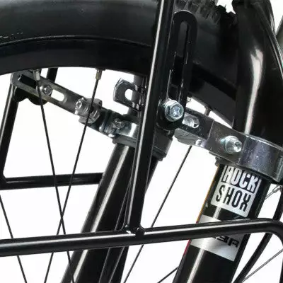 Porte-bagages Avant Pour Vélo Avec Fourche Suspendue Minoura 5 Porte-bagages Avant Pour Vélo Avec Fourche Suspendue Minoura – Image 3