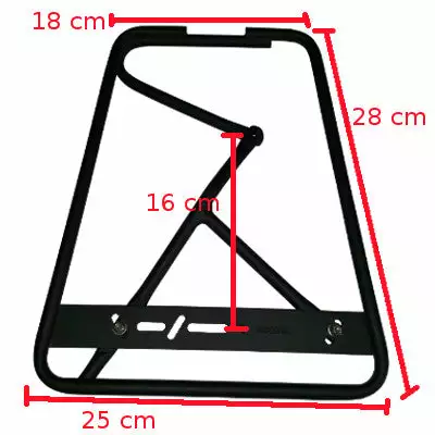 Point Porte-bagages Avant Sur Fourche De Vélo 6 Point Porte-bagages Avant Sur Fourche De Vélo – Image 4