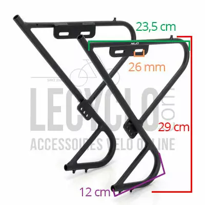 Porte Bagages Avant Vélo 26 à 28 Pouces Lowrider LR-F02 XLC 5 Porte Bagages Avant Vélo 26 à 28 Pouces Lowrider LR-F02 XLC – Image 3