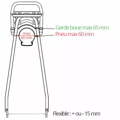 Porte Bagages Vélo Arrière Racktime Addit 26 à 28 Pouces 6 Porte Bagages Vélo Arrière Racktime Addit 26 à 28 Pouces – Image 4