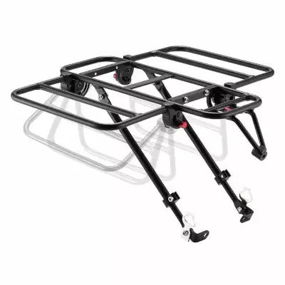 Newton Porte-bagages Vélo Avant à Plateforme Avec Côtés Rabattables 3 Newton Porte-bagages Vélo Avant à Plateforme Avec Côtés Rabattables