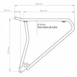Porte Bagages Vélo Avant Racktime Topit Evo 26 à 28 Pouces -Promos REMORQUES VÉLO Magasin porte bagages velo avant racktime topit evo 26 a 28 pouces full 5