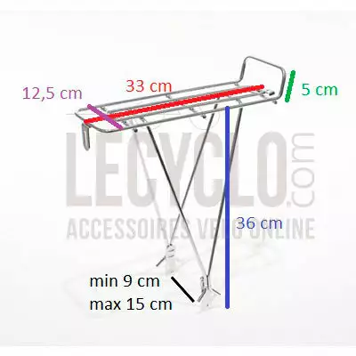Porte-bagages Vintage Pour Vélo 215 Wald 5 Porte-bagages Vintage Pour Vélo 215 Wald – Image 3