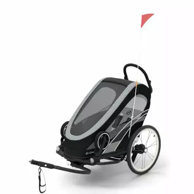 Remorque Vélo Enfant Convertible Poussette Cybex Zeno Bike 3 Remorque Vélo Enfant Convertible Poussette Cybex Zeno Bike
