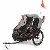 Remorque Vélo Enfants 2 Places 2 En 1 Avec Kit Piéton Bobike -Promos REMORQUES VÉLO Magasin remorque velo enfants bobike 3
