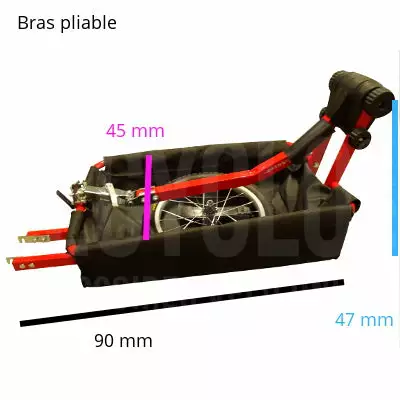 Remorque Vélo Monoroue Carry Angel Peruzzo Sur Tige De Selle 7 Remorque Vélo Monoroue Carry Angel Peruzzo Sur Tige De Selle – Image 5