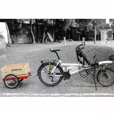 Remorque Vélo Plateau Pour Bagages Hinterher 8 Remorque Vélo Plateau Pour Bagages Hinterher – Image 6