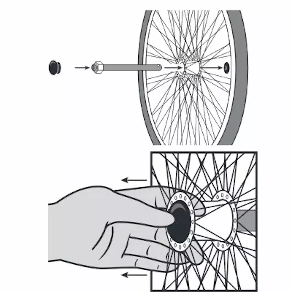 Roue 20 Pouces Pour Remorque Vélo Y-Frame Carry Freedom 5 Roue 20 Pouces Pour Remorque Vélo Y-Frame Carry Freedom – Image 3