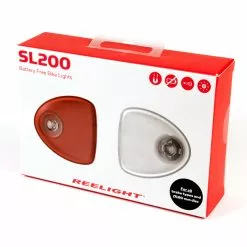Lampes Vélo Sans Piles Sur Moyeu SL200 Reelight -Promos REMORQUES VÉLO Magasin sl200 packaging