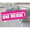 GCUM Sticker Garé Comme Une Merde -Promos REMORQUES VÉLO Magasin sticker gare comme une merde full
