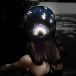 Sticker Réfléchissant Autocollant Vélo Rainette -Promos REMORQUES VÉLO Magasin sticker reflechissant autocollant velo rainette full 6