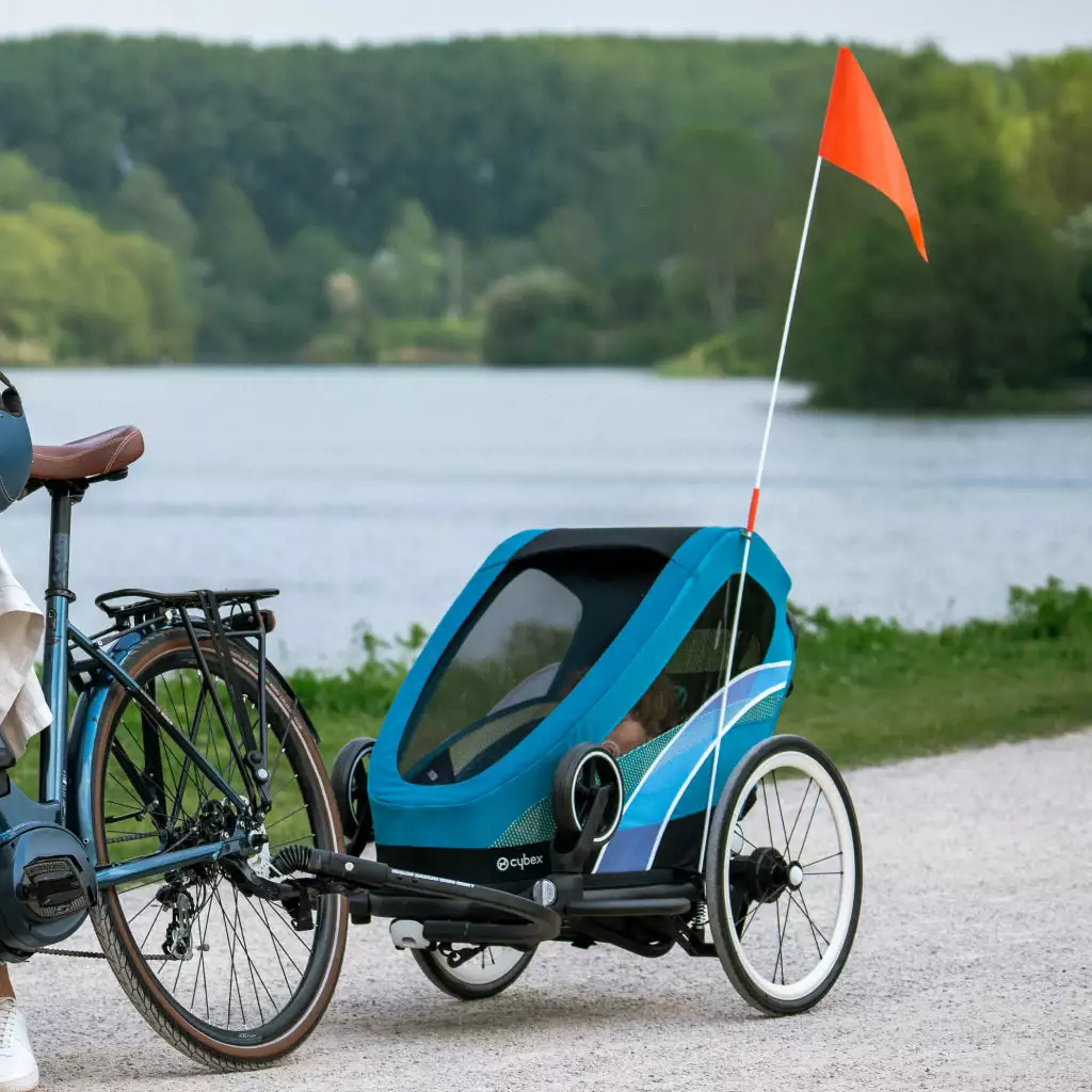 Remorque Vélo Enfant Convertible Poussette Cybex Zeno Bike 7 Remorque Vélo Enfant Convertible Poussette Cybex Zeno Bike – Image 5