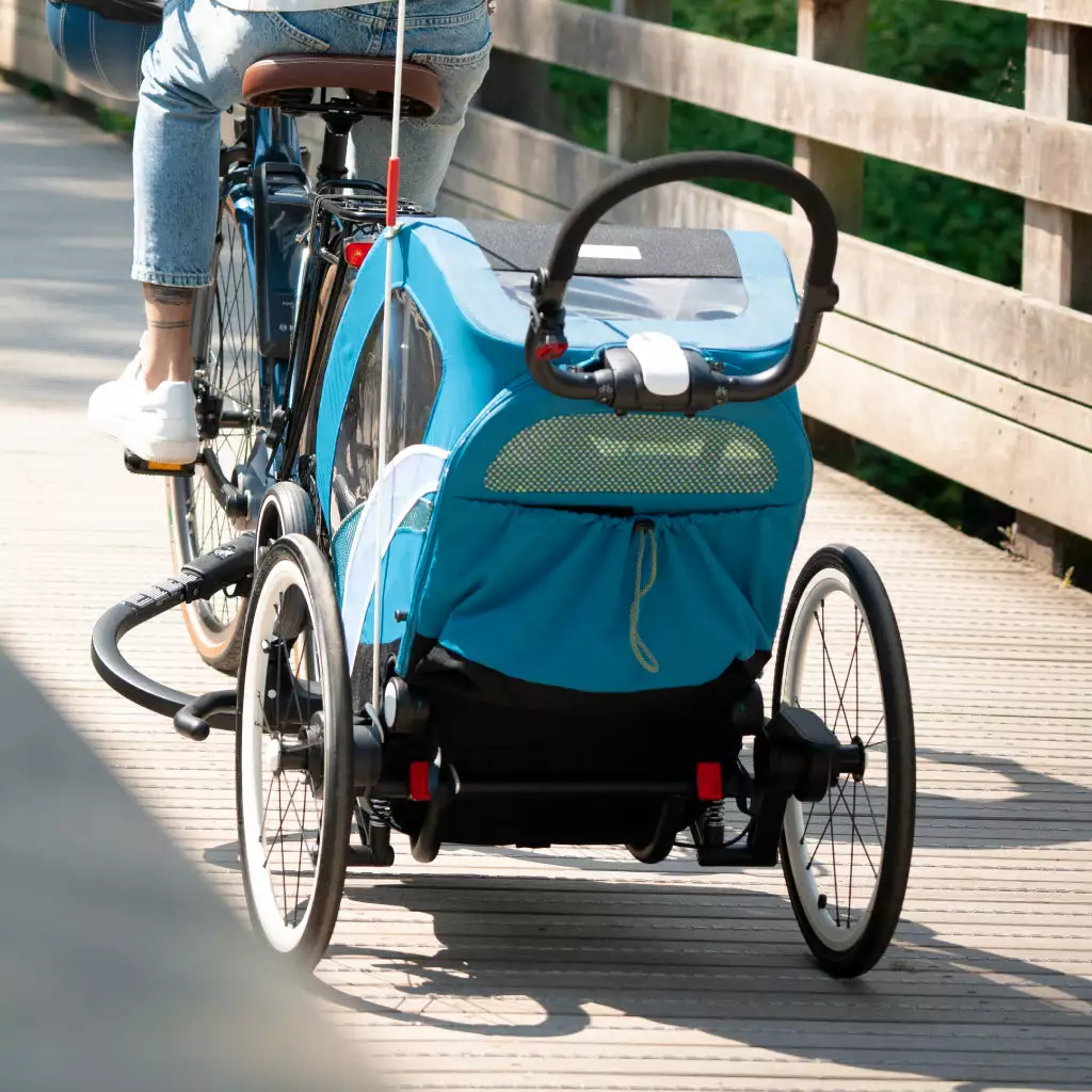 Remorque Vélo Enfant Convertible Poussette Cybex Zeno Bike 5 Remorque Vélo Enfant Convertible Poussette Cybex Zeno Bike – Image 3